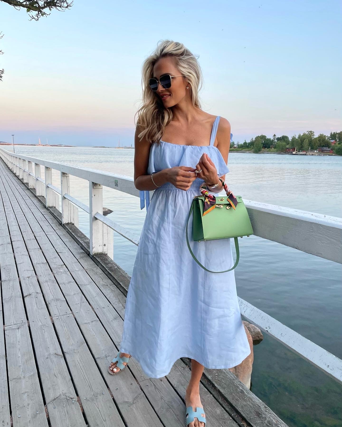 lily linen dress LILY